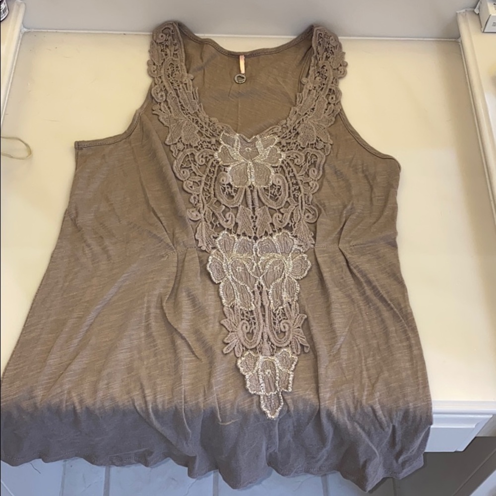 Like new brown tank top